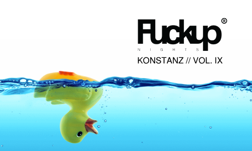 Fuckup Night Konstanz Vol. IX 500 × 300