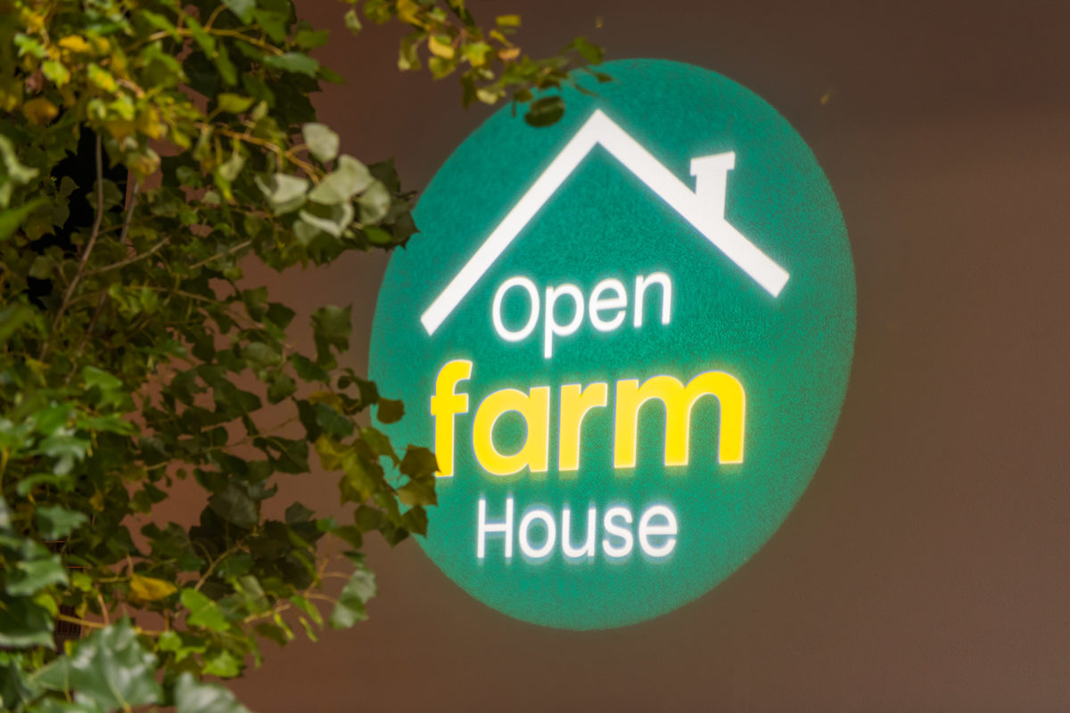 Open farm House in der Bücklestraße in Konstanz am 18.11.2022